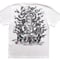 手描きTシャツ 仏画 No.2 不動明王 白