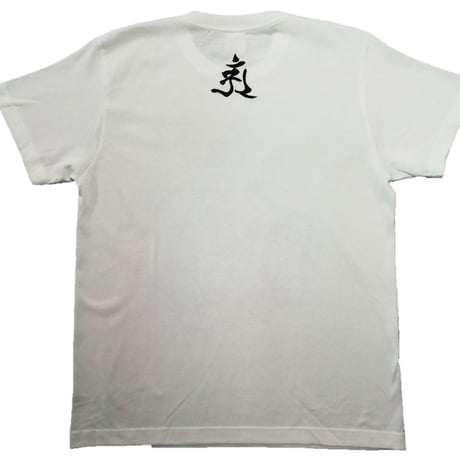 手描きTシャツ 仏画 No.16 普賢菩薩 白