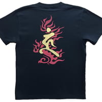 Tシャツ 梵字 No.16 蔵王権現 黒