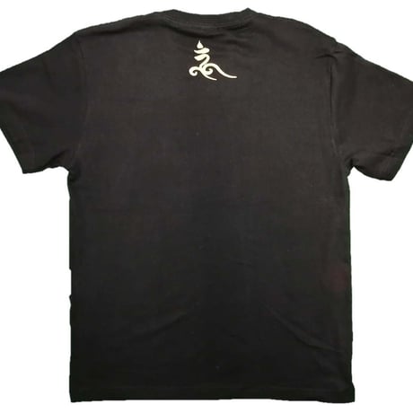 手描きTシャツ 仏画 No.27 馬頭観音 黒