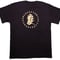 Tシャツ 梵字 No.18 不動明王 カンマン 黒