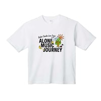 ALONE MUSIC JOURNEY Tシャツ ホワイト