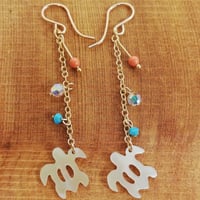 ✨halunajewelry夜光貝honuピアス✨