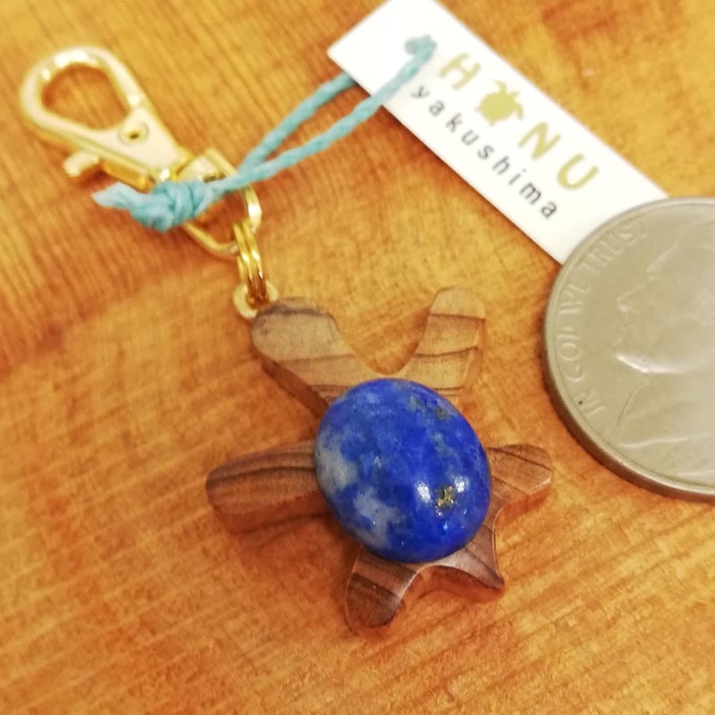 屋久杉×ラピスラズリhonuチャーム | honu 
