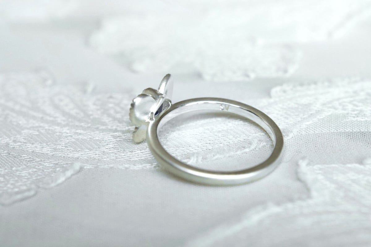 SV925］butterfly gem ring | gisele