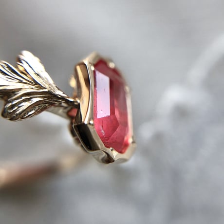 germinate rhodonite ring