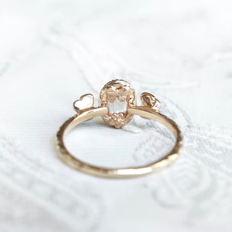little guardians oregon sunstone ring -oval-