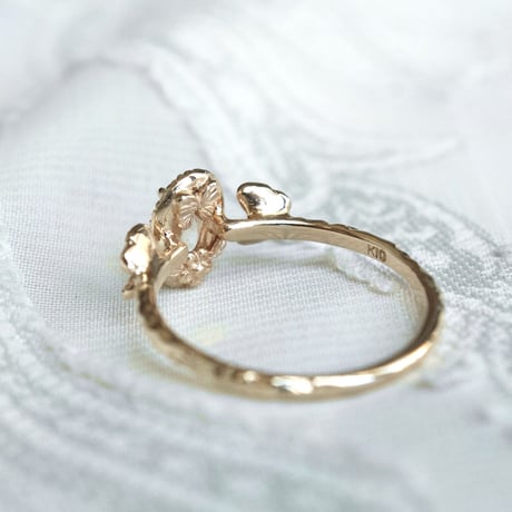 little guardians oregon sunstone ring -oval-