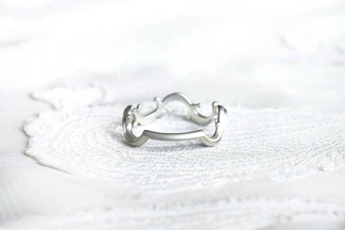 SV925］wavy arabesque ring | gisele