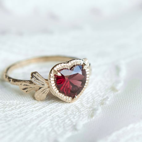admired heart ring -M-