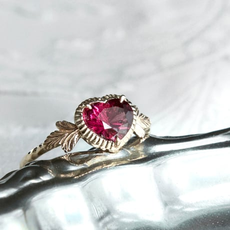 admired heart ring -S-