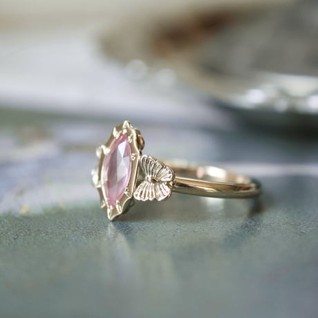 little guardians pink spinel ring