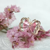 watermelon butterfly carving ring