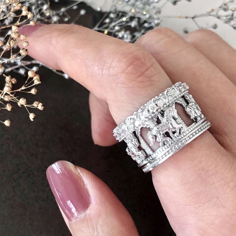 SV925］fiesta carousel ring | gisele