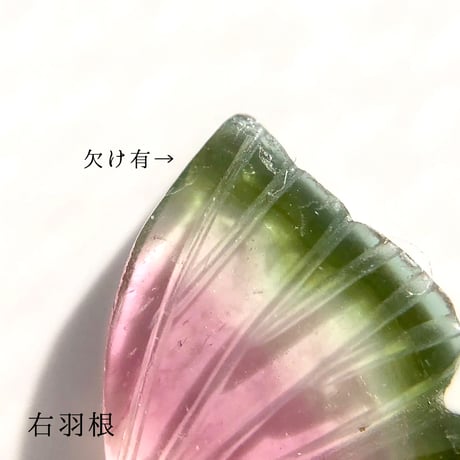 watermelon butterfly carving ring