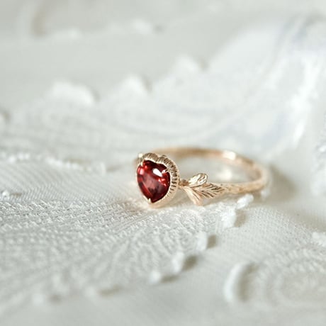 admired heart ring