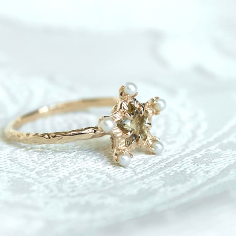 brightest star yellow zoisite ring