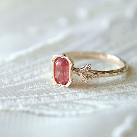 germinate rhodonite ring