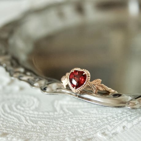 admired heart ring