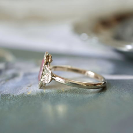 little guardians pink spinel ring
