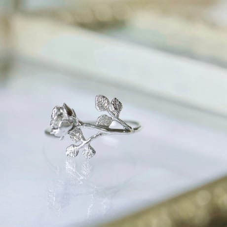 ［Pt900］one rose ring