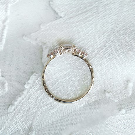tropical labradorite ring