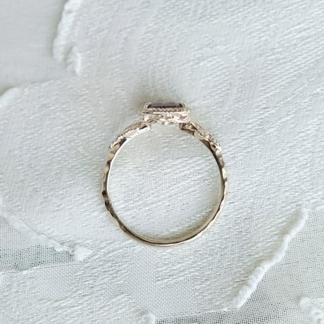 germinate bloodshot iolite ring