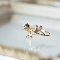 ［K10］one rose ring