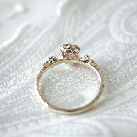 germinate rhodonite ring