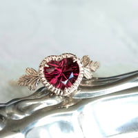 admired heart ring -S-