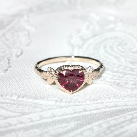 admired heart ring -S-