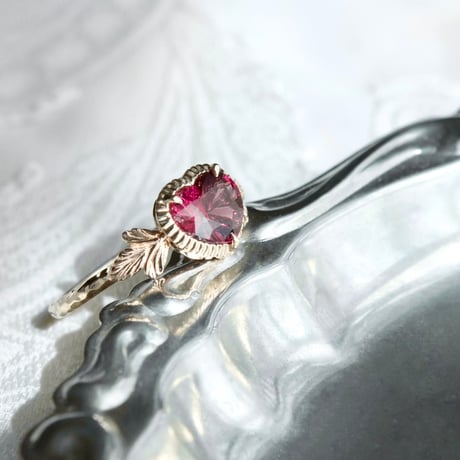 admired heart ring -S-