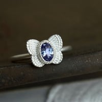 ［SV925］butterfly gem ring