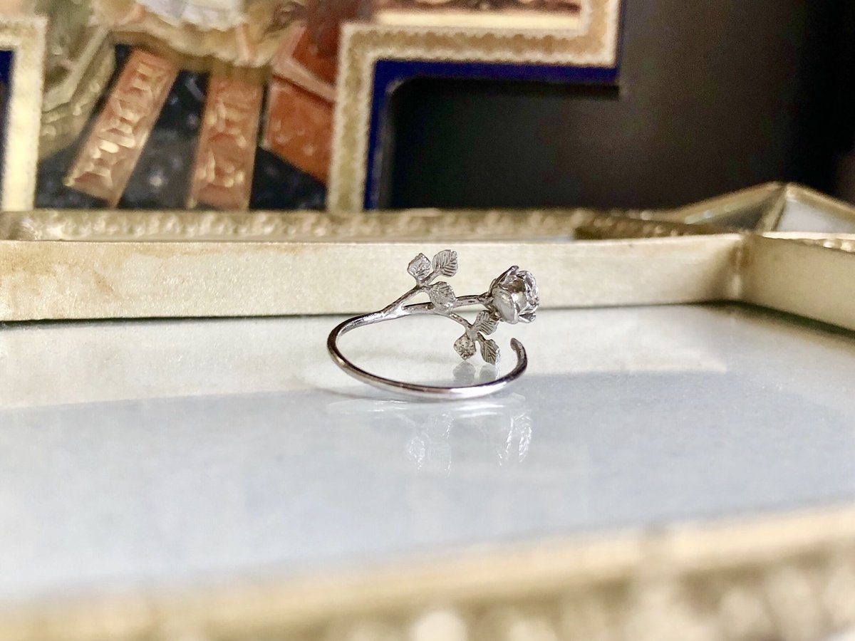 専用JQ281☆高級 コーネルピン PS D フリーサイズリング 鑑付 18金