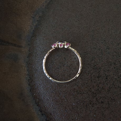 tiny twig spinel ring