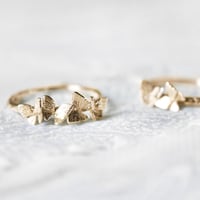 ［K10］petite butterfly dance ring