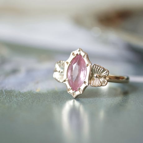 little guardians pink spinel ring