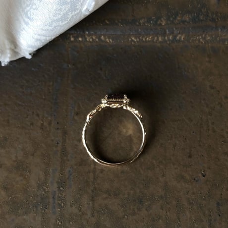 germinate bloodshot iolite ring