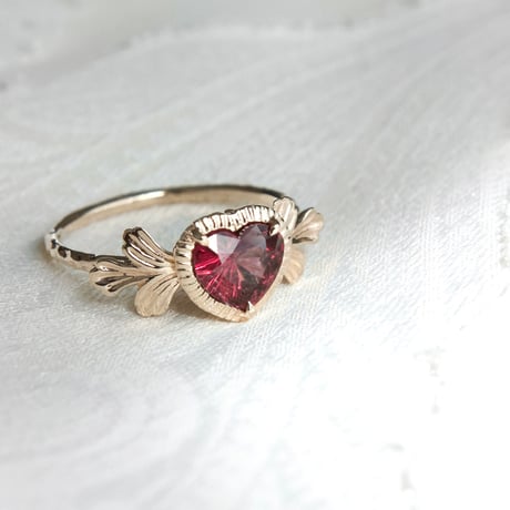 admired heart ring -M-