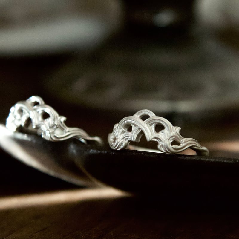 K18］arabesque tiara ring | gisele
