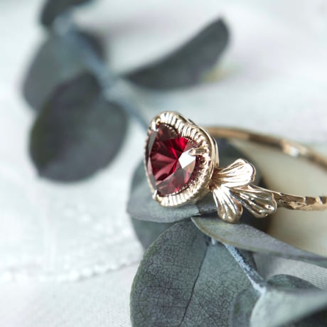 admired heart ring -M-