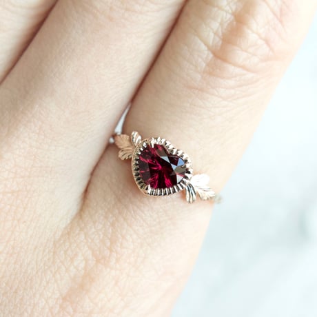 admired heart ring -S-