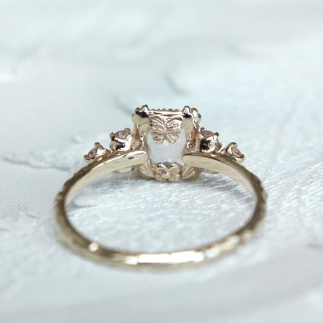 tropical labradorite ring