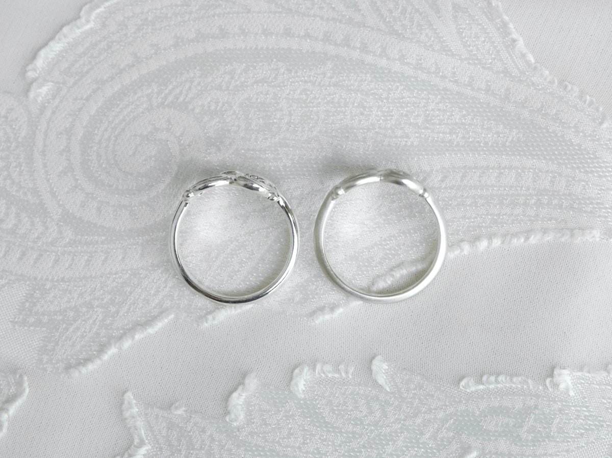 K18］rocaille open heart ring | gisele