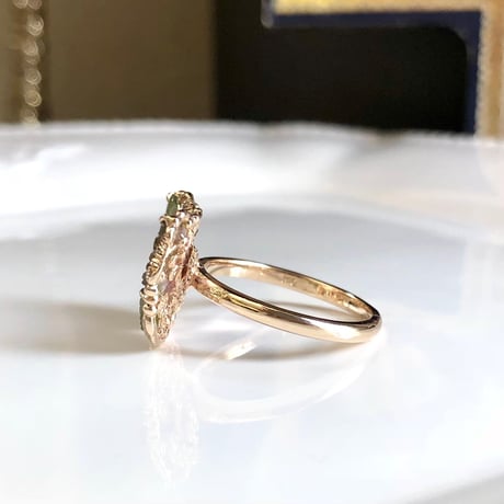 watermelon butterfly carving ring