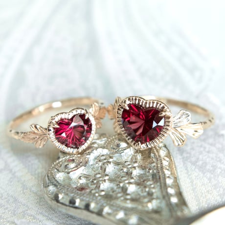 admired heart ring -M-