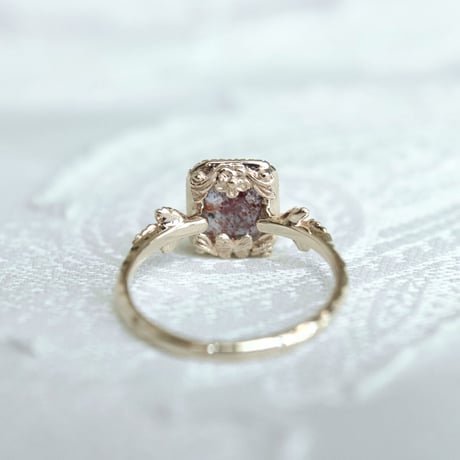 germinate bloodshot iolite ring