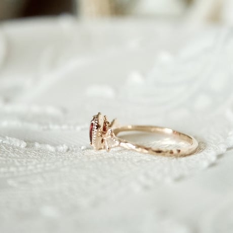admired heart ring