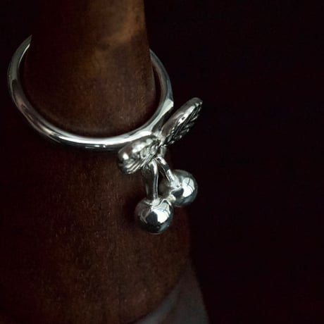 ［Pt900］cherry branch ring