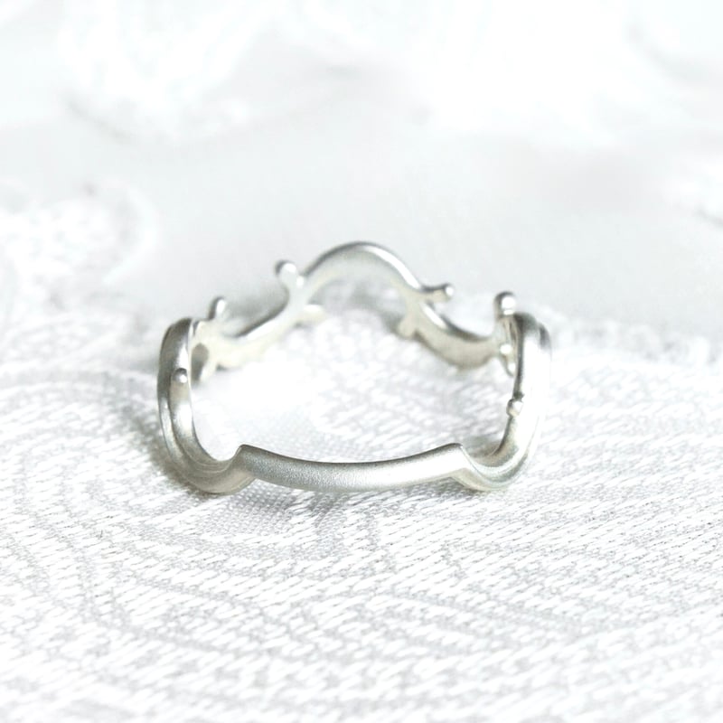 SV925］wavy arabesque ring | gisele